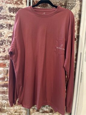 Properly Tied Men’s Largemouth Bass Long Sleeve T-shirt, Size 2XL